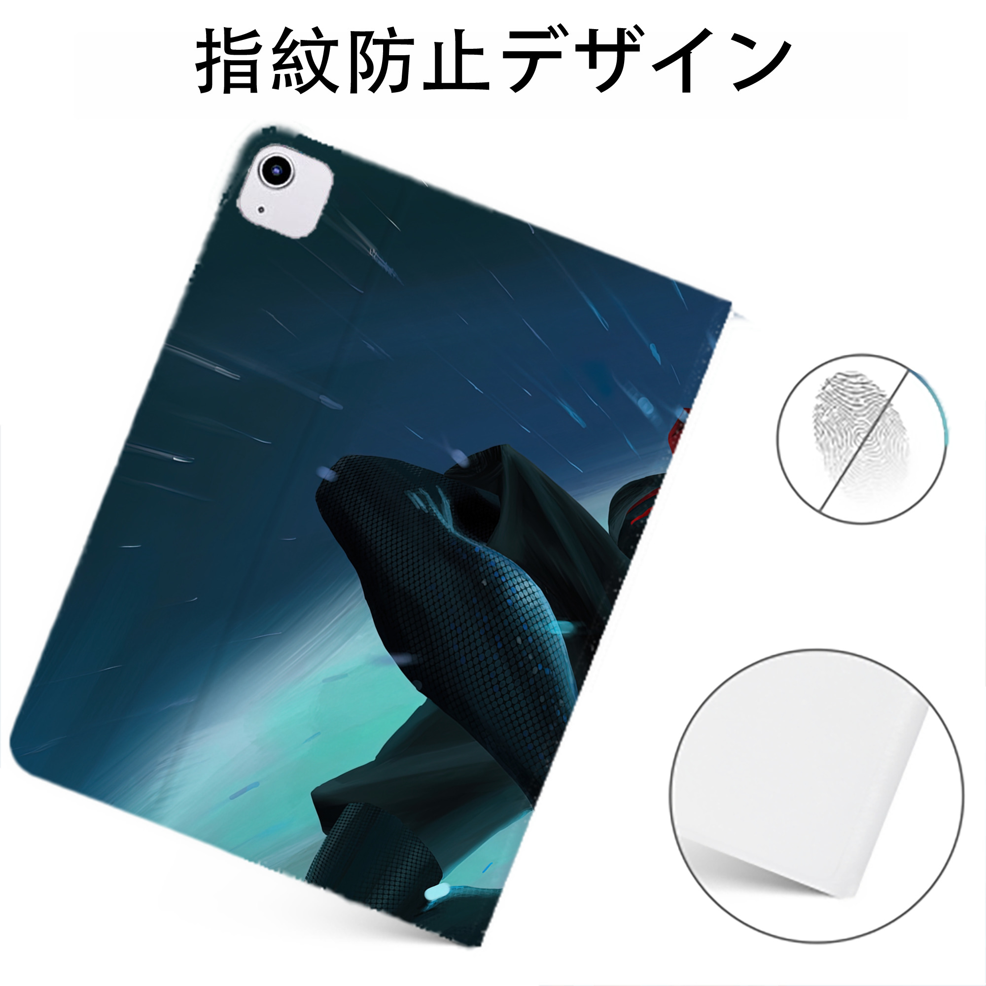 （画像用） Spider Man スパイダーマン IPadケース ペンホルダー付き ブックスタイルデザイン